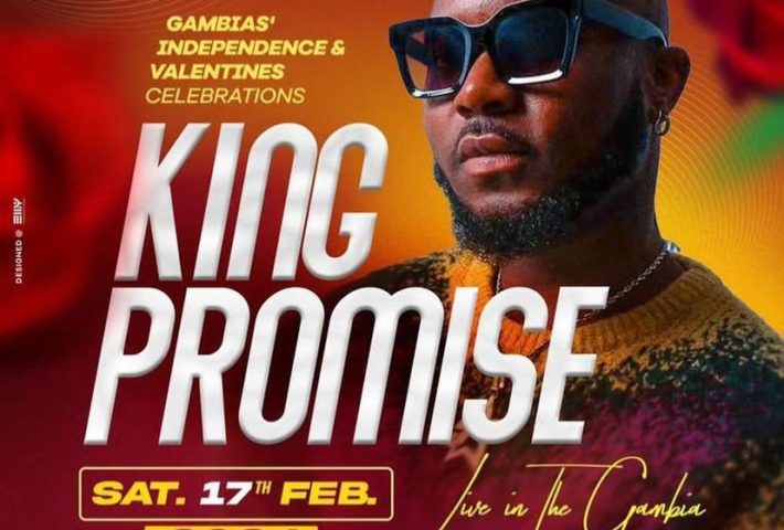 KING PROMISE LIVE IN GAMBIA